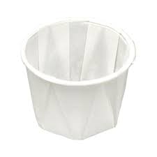 [100PB] 1 oz Paper Souffle Portion Cup