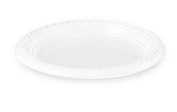 [PPP7-100] Plasti Plus 7" Plastic Plate