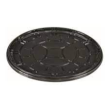 [CBRE12P] 12" Round Black Platter Tray D&W