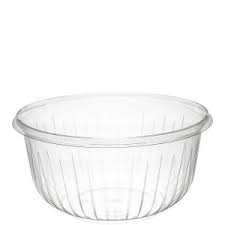 [C48B] 48 oz Clear Presentabowl Bottom PET Closeout