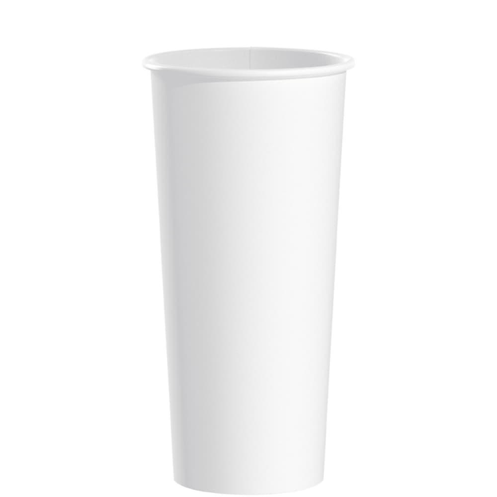 [424WHITE] 24 oz Hot Cup Paper White Solo