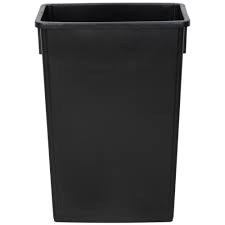 [3540-B-SPEC] Slim Jim Black Trash Can 23 Gal