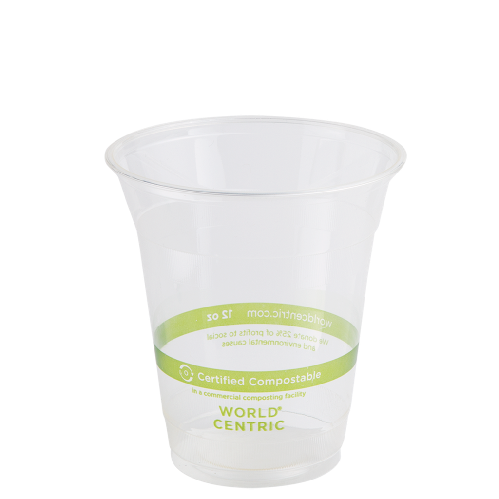 [CP-CS-12] 12 oz PLA Clear Plastic Cup