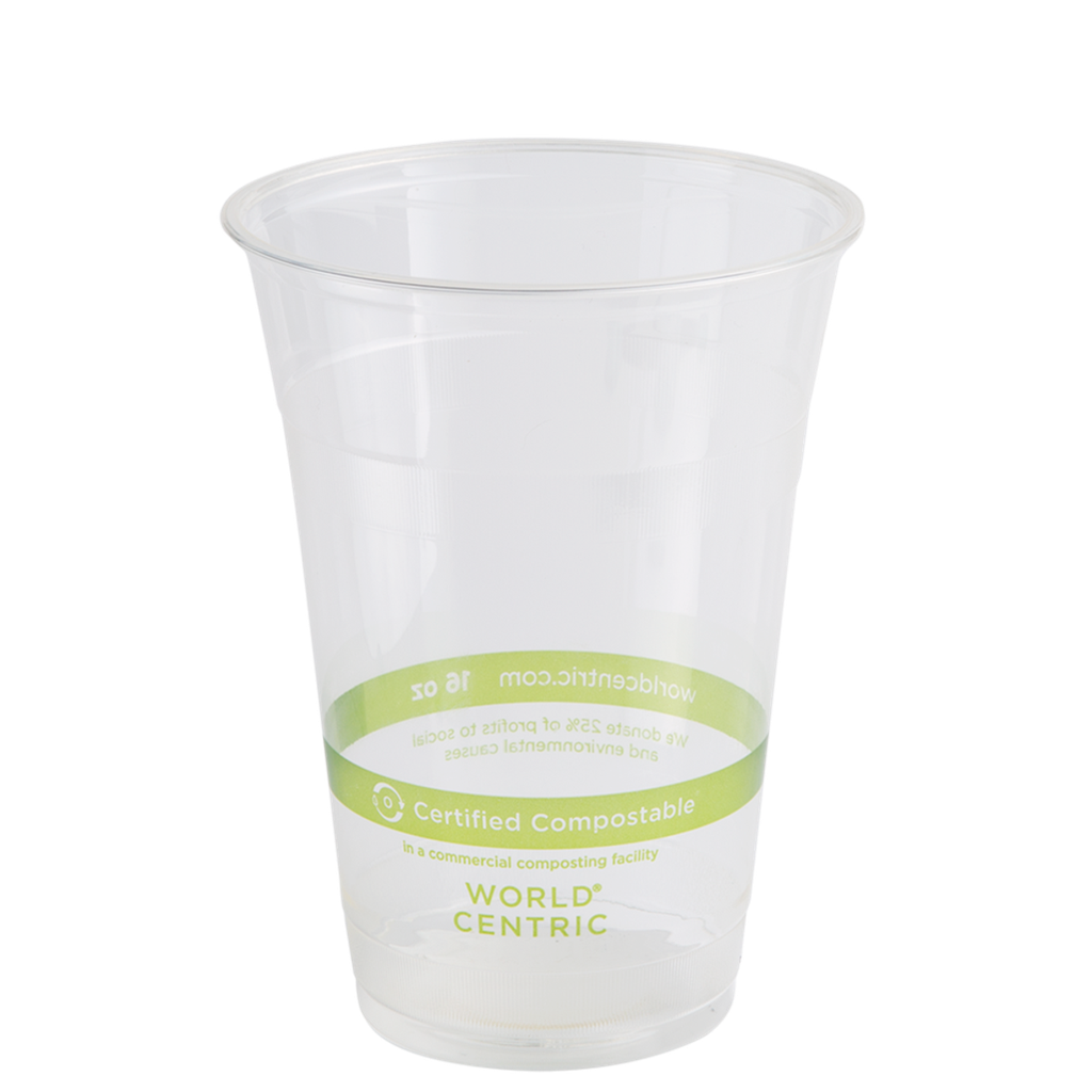 [CP-CS-16] 16 oz PLA Clear Plastic Cup