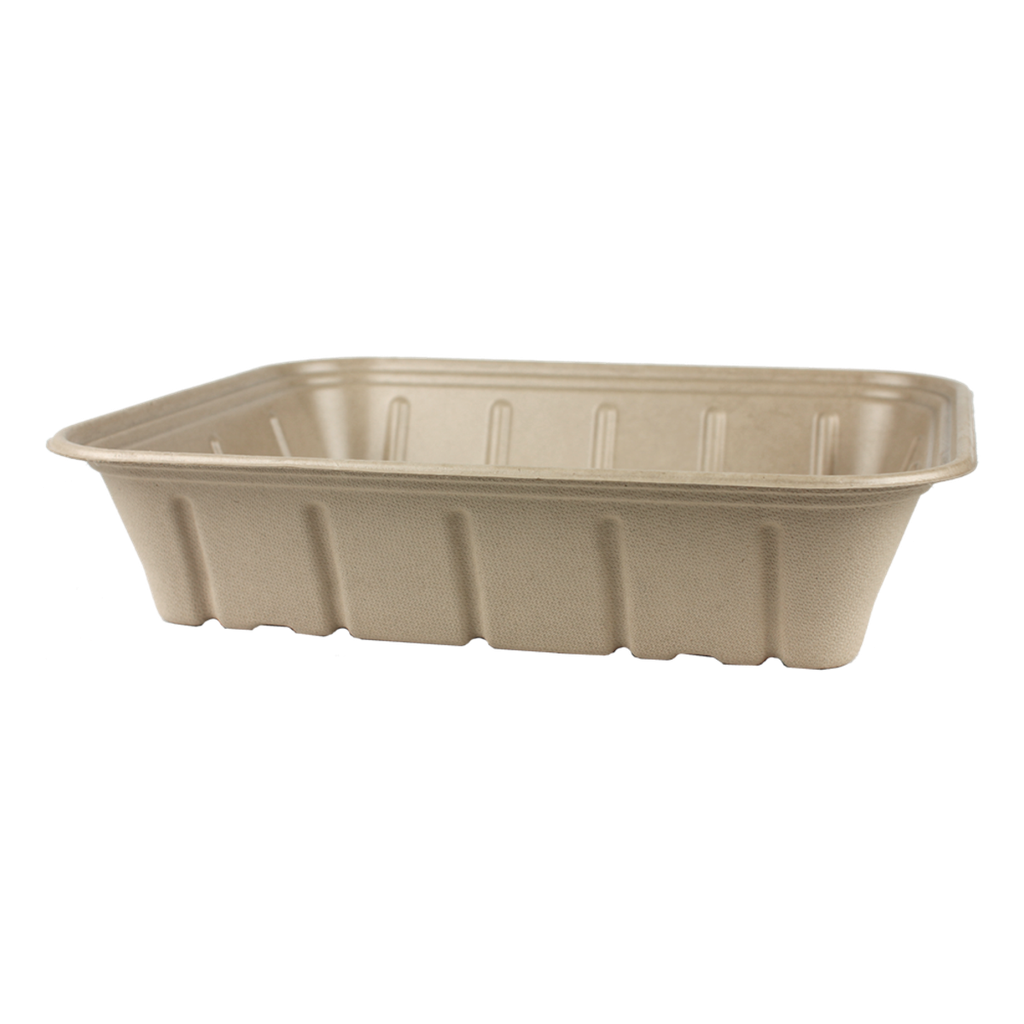 [CA-SC-120L-LF] 120 oz Half Size Fiber Catering Pan PLA