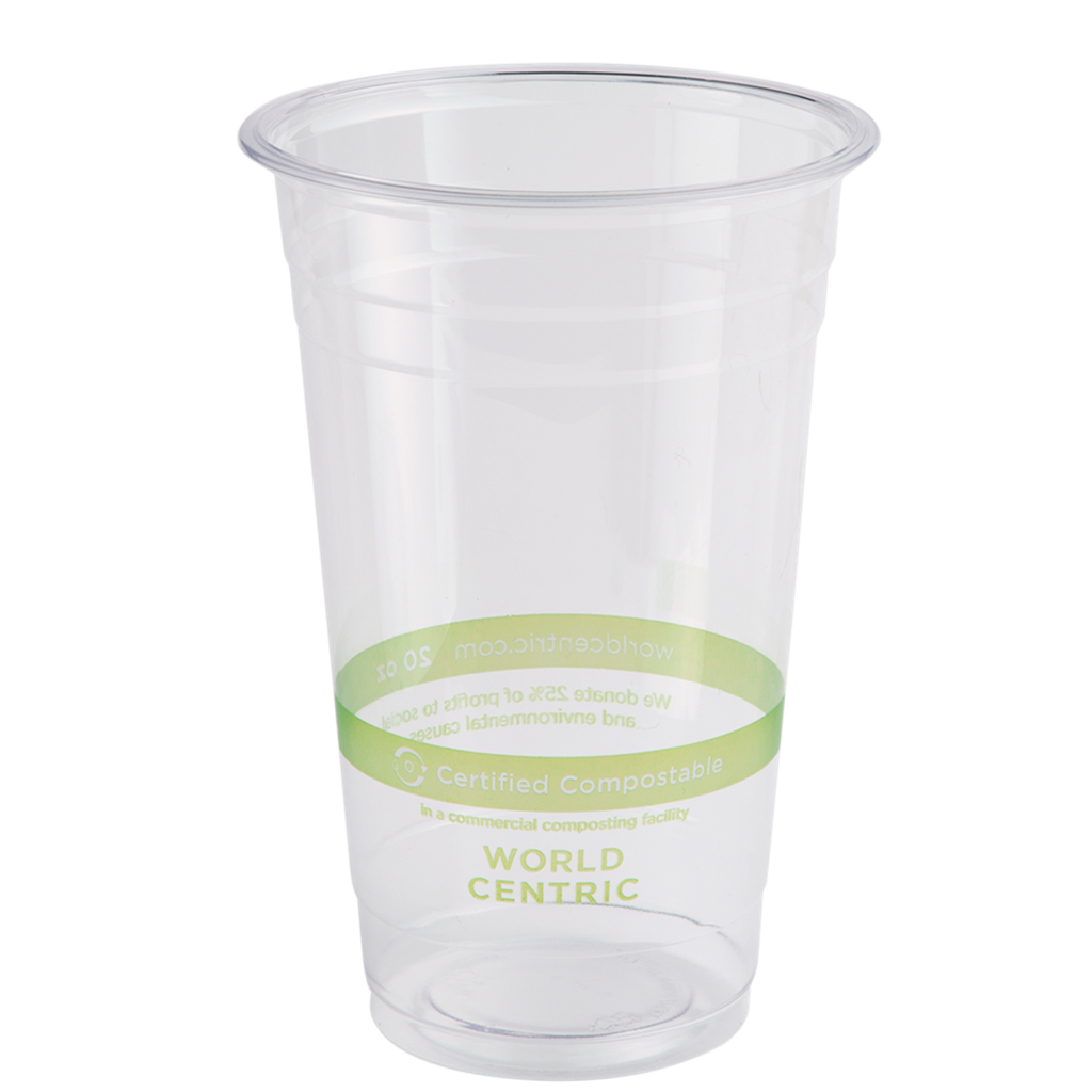 [CP-CS-20-SPEC] 20 oz PLA Clear Plastic Cup