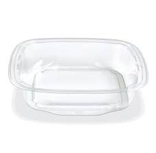 [SBL-48C-SPEC] 48 oz Bowl Square Clear RPET Fresh 'N Clear