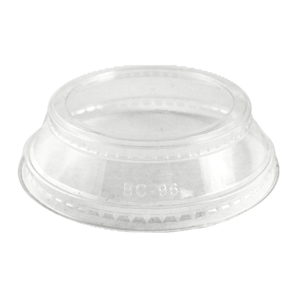 [CPL-CS-12SH-SPEC] Lid PLA Portion Cup Holder 9Q - 24 oz Clear