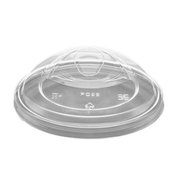 [KE-KC626TS-SHNE-SPEC] Lid Dome Sip Thru Clear PLA 98mm