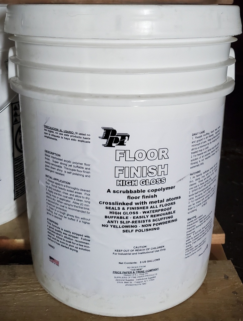 [CFMIRROR5] Floor Finish High Gloss 5 Gallon