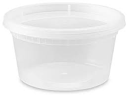 [V12C] 12 oz Heavy Deli Container Combo PP