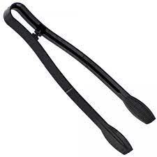 [BT9] Tongs 9" Serving Black 3309-BK