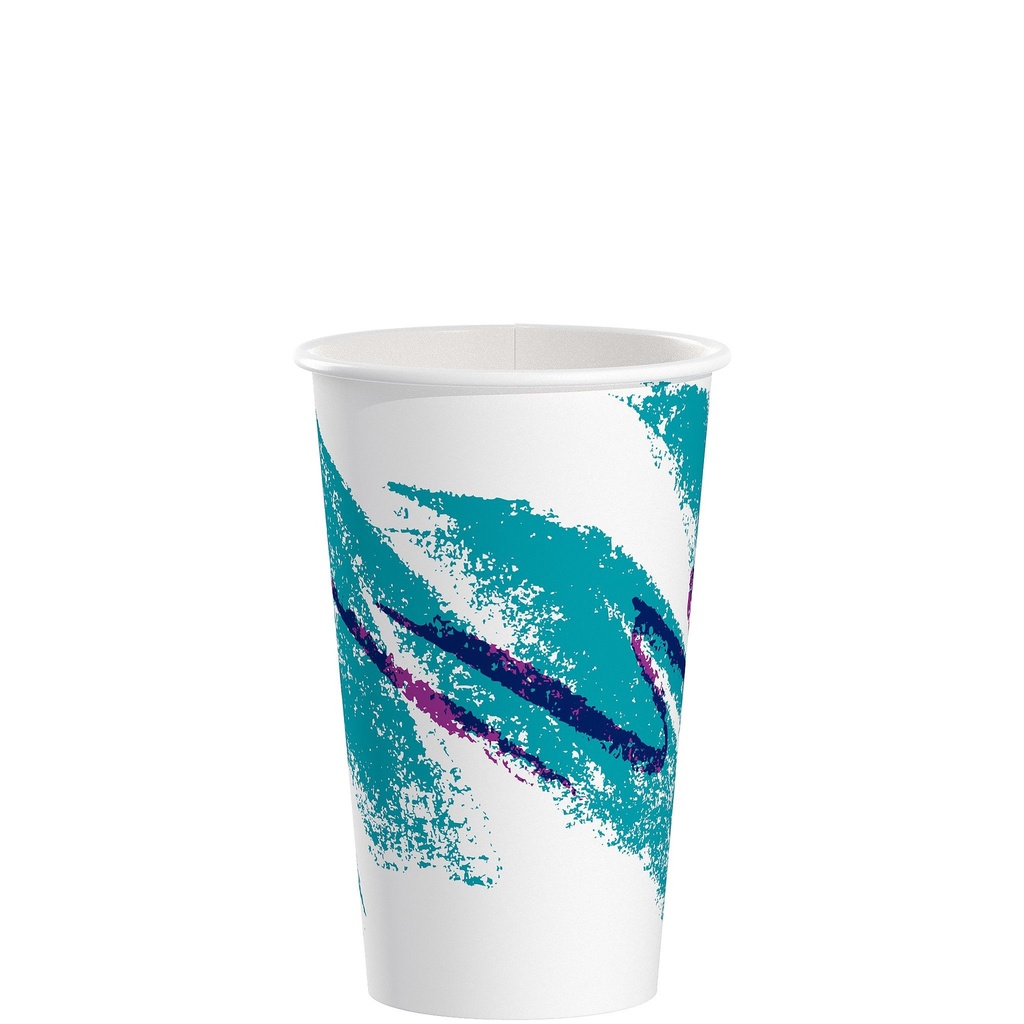 [16COLD] 16 oz Paper Cold Cup Jazz Closeout