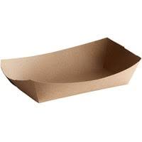 [3FD-KRAFT] 3 lb Paper Food Dish Waxed Kraft