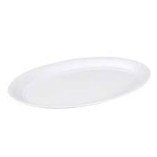 [483.WH-SPEC] 16x11" White Oval Platter Tray