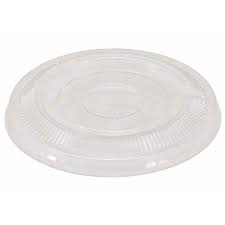 [PTLID-F92NS] Lid Flat 9 12 oz Clear No Vent PET