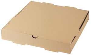 12x12x2" Pizza Box Plain Kraft Corrugated