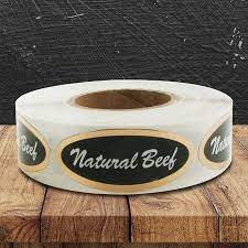 Label Natural Beef Closeout