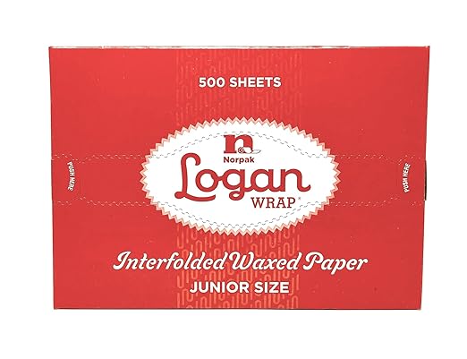 8x10.75" Interfold Wax Junior 500 Sheets