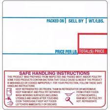 Label UPC Safe Handling SS1001 500/Roll