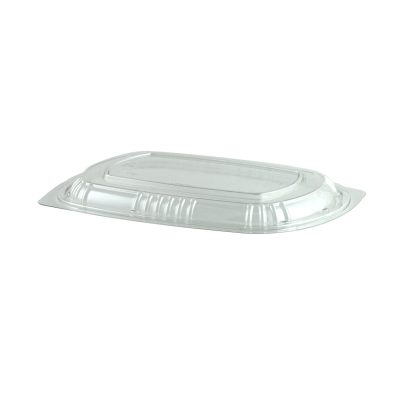 Lid Clear Dome Rectangle PET