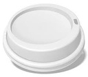 [HOTDOME] Lid Amhil Dome White for Hot Paper Cups LMD-16H