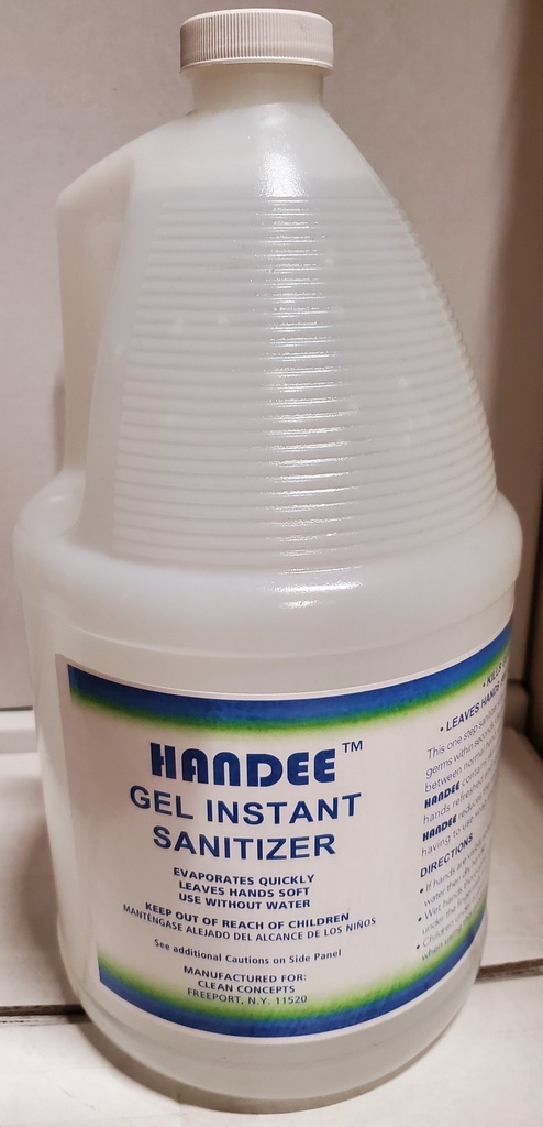 Hand Sanitizer Gel Gallon 62% Ethanol