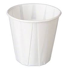 5 oz Cup Paper Pleated Water