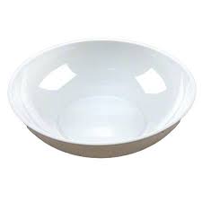 128 oz Bowl Round White