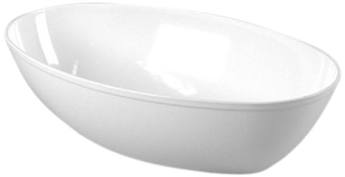 1/2 Gallon 64 oz Luau Bowl White 112W