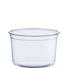 16 oz Bare Clear Deli Container RPET