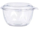 [CTR16BD] 16 oz Hinged Round Tamper Bowl Dome Lid