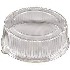 18" Round Dome Lid Clear D&W PET