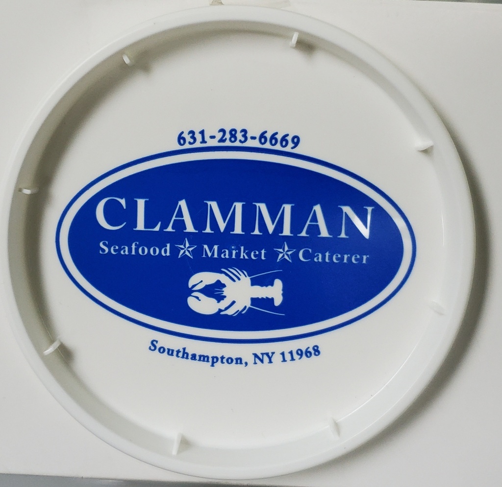 Lid Heavy Clam Man White 1532 V Series