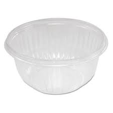 16 oz Clear Presentabowl Bottom PET