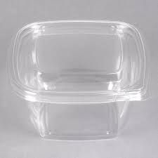 16 oz Bowl Square Clear Tamper Combo Closeout