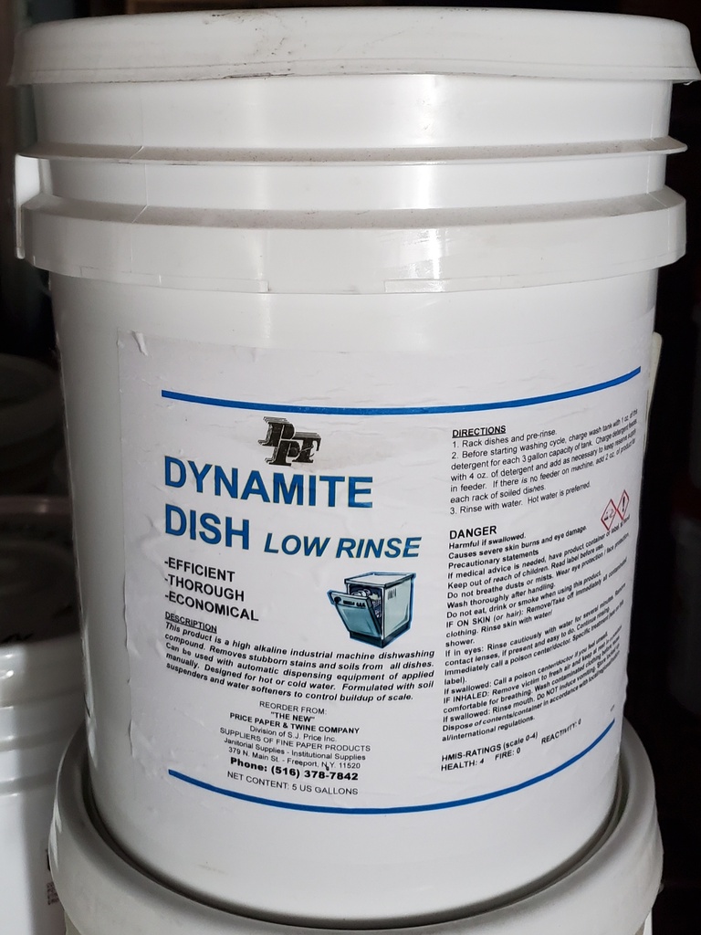 Dynamite Dish Detergent High Alkaline 5 Gallon