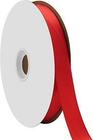 Ribbon Berwick Red 3/4" x 250 yd