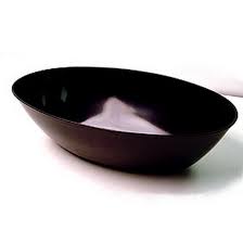 1/2 Gallon 64 oz Luau Bowl Black 112B