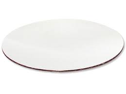 9" Corrugated White Cake Circle Closeout