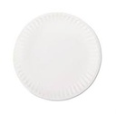 [9COATED] 9" Coated Paper Plate White