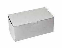 9x5x4" Cake Box White Clay Closeout