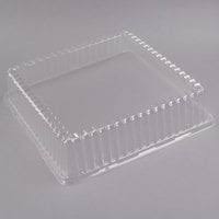 10.75x10.75" Lid Square Dome PET Closeout