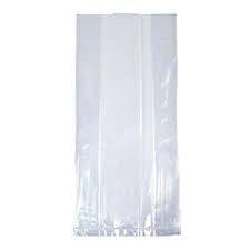 Poly Bag 8x4x18" Clear