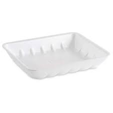 Foam Tray 809P White 11.13x9.25x2"