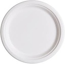 [7RP] PP7RP 7" Round Plate Bagasse Compostable