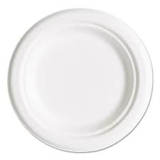 PPBAG6 6" Plate Round Bagasse Compostable