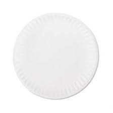 6" Paper Plate Shallow
