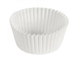 Baking Cup 3.5x1.5x1" White