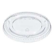 Lid Flat Clear No Straw Slot for TP9D TP10D Closeout